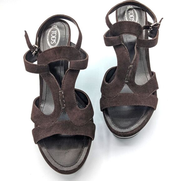 Tod's Shoes - Tods high heel sandal.  NEVER WORN size 39.